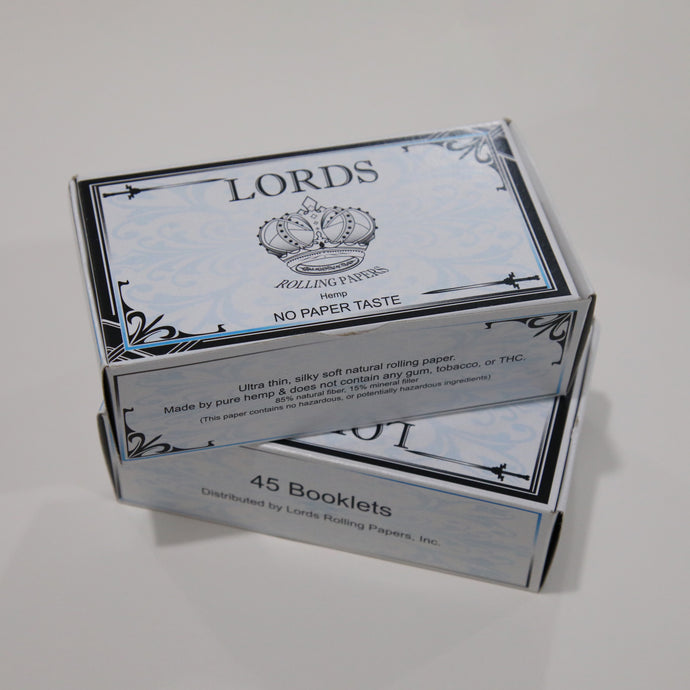 2 Boxes of Organic Rolling Papers No Gum (45 Pack/Booklets 5,400 Leaves/Papers)