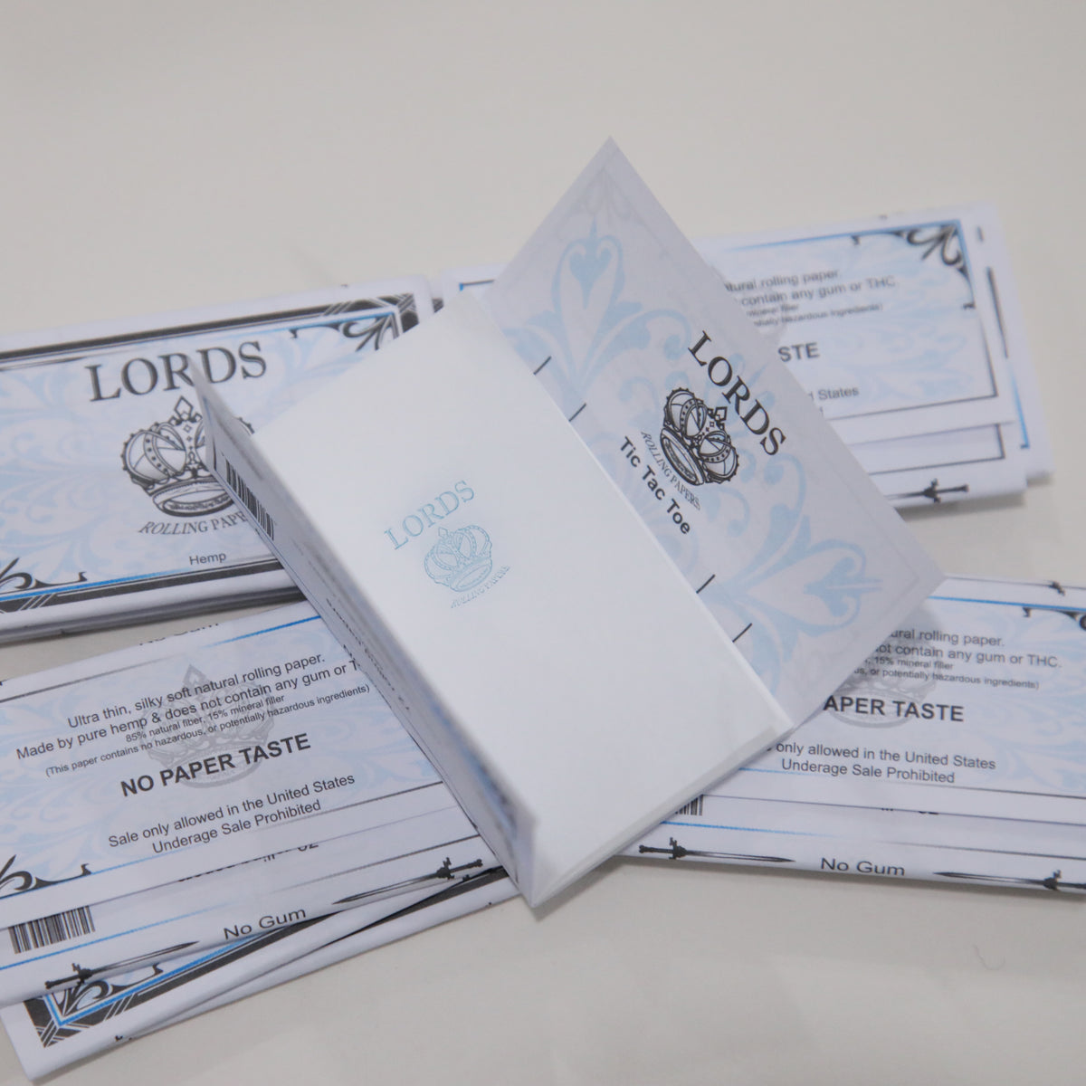 4 Booklets of Organic Rolling Papers ( 240 Leaves / Papers) – Lords ...